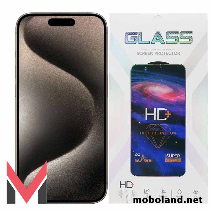 قیمت گلس تمام صفحه HD اپل آیفون iPhone 15 Pro Max - موبولند