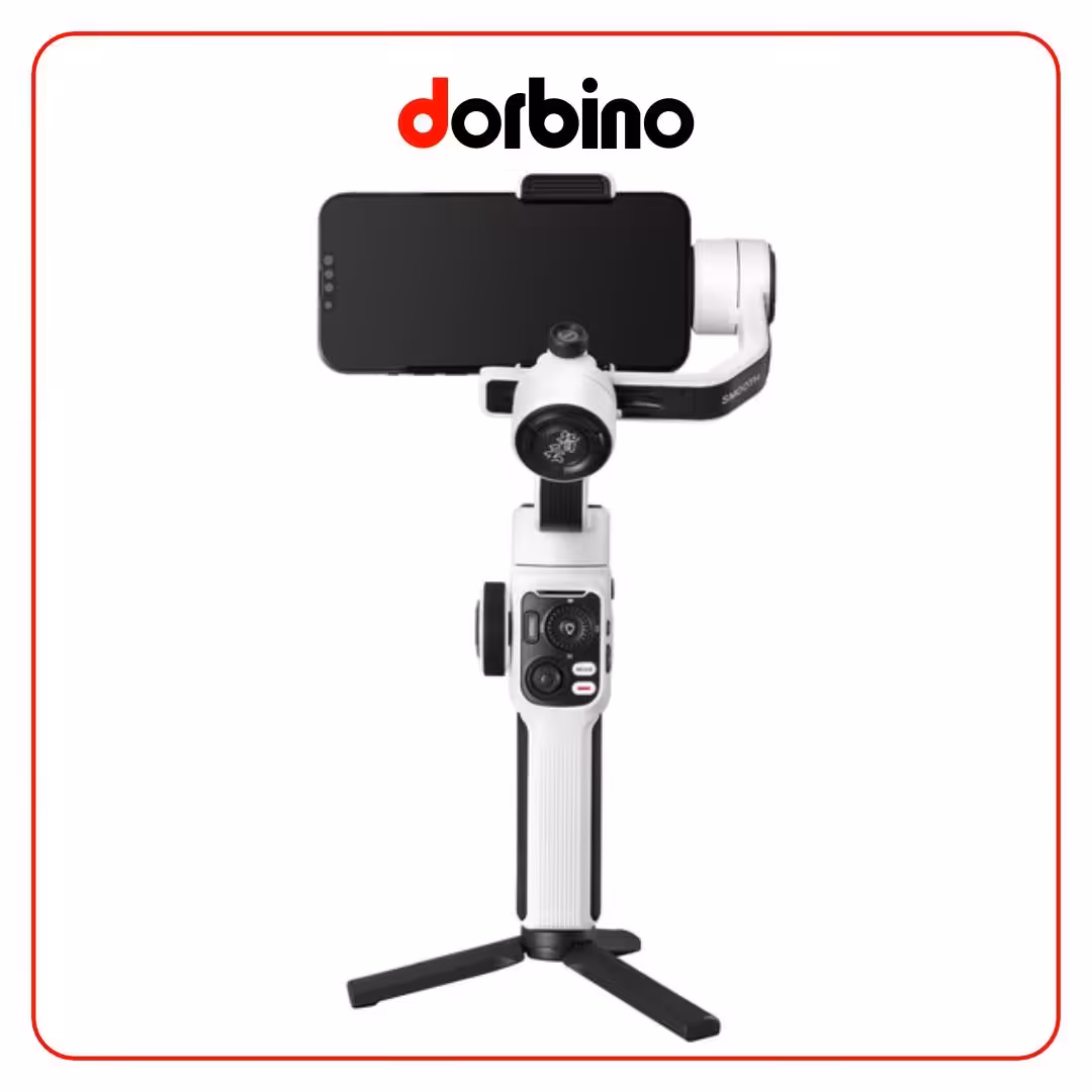 گیمبال موبایل ژیون تک پک استاندارد Zhiyun-Tech SMOOTH 5S Pro Smartphone Stabilizer (White) - فروشگاه دوربین دوربینو
