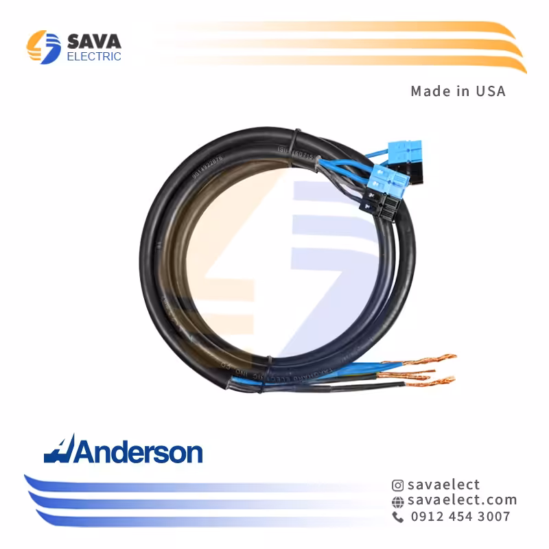 خرید کانکتور با کابل ترانس اتوماتیک فاراتل AVR25C توان 6KVA اندرسون آمریکا | ساوا الکتریک