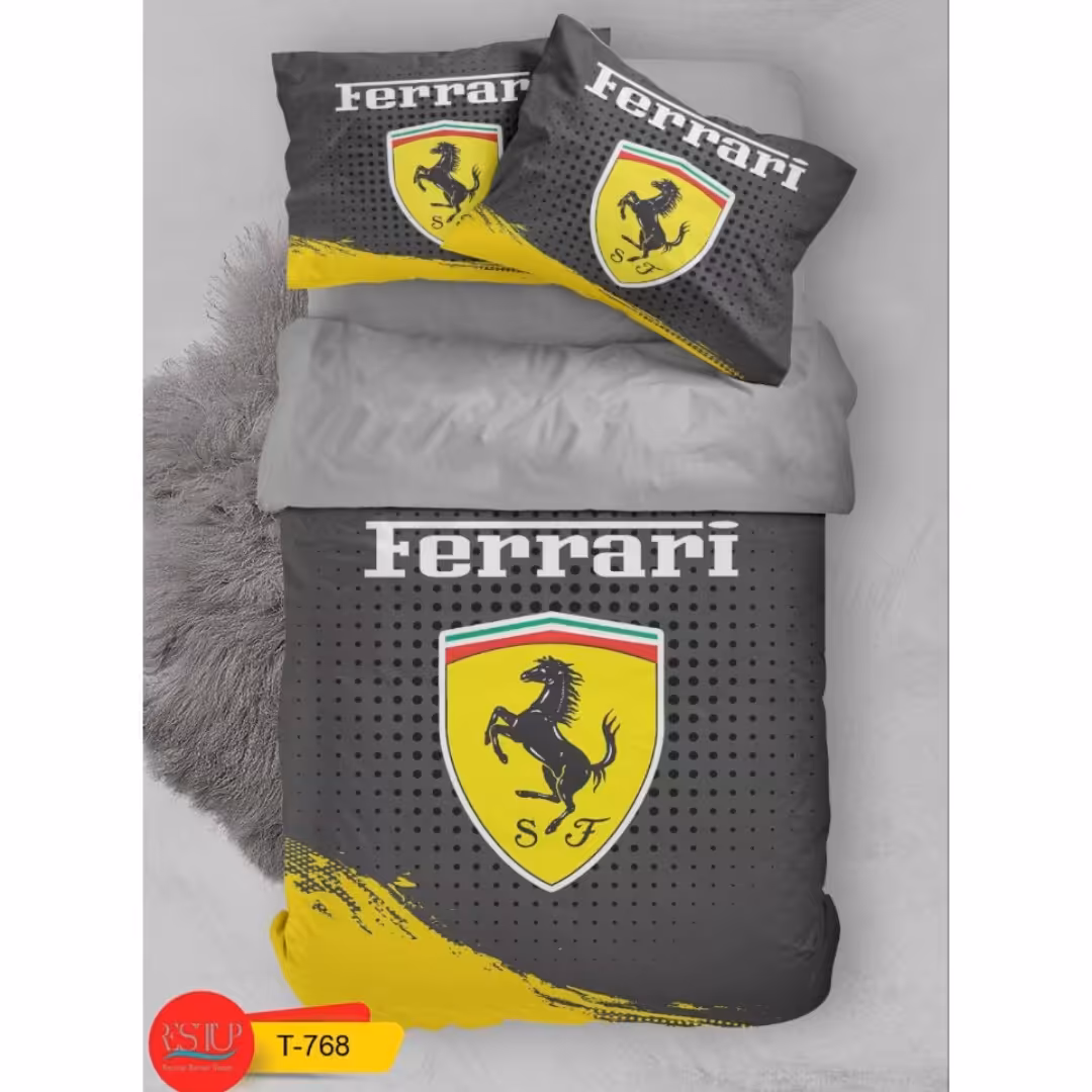 رو تختی سه بعدی یک نفره کد تی 768