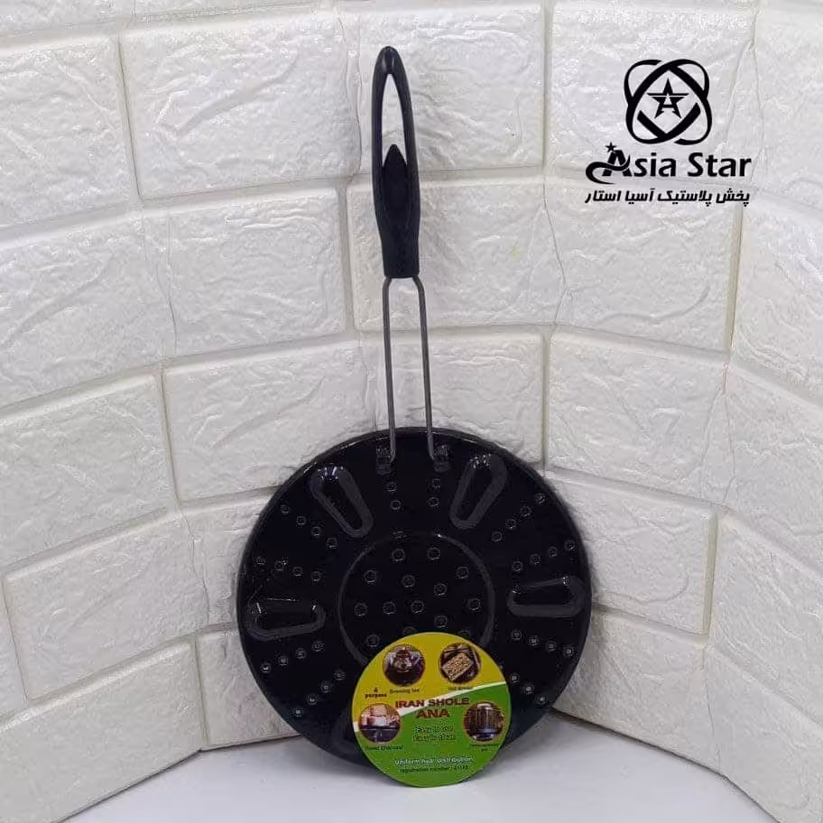 شعله پخش کن لعابی ایران شعله رنگ مشکی ،لطفا قبل از ثبت سفارش موجودی بگیرید 