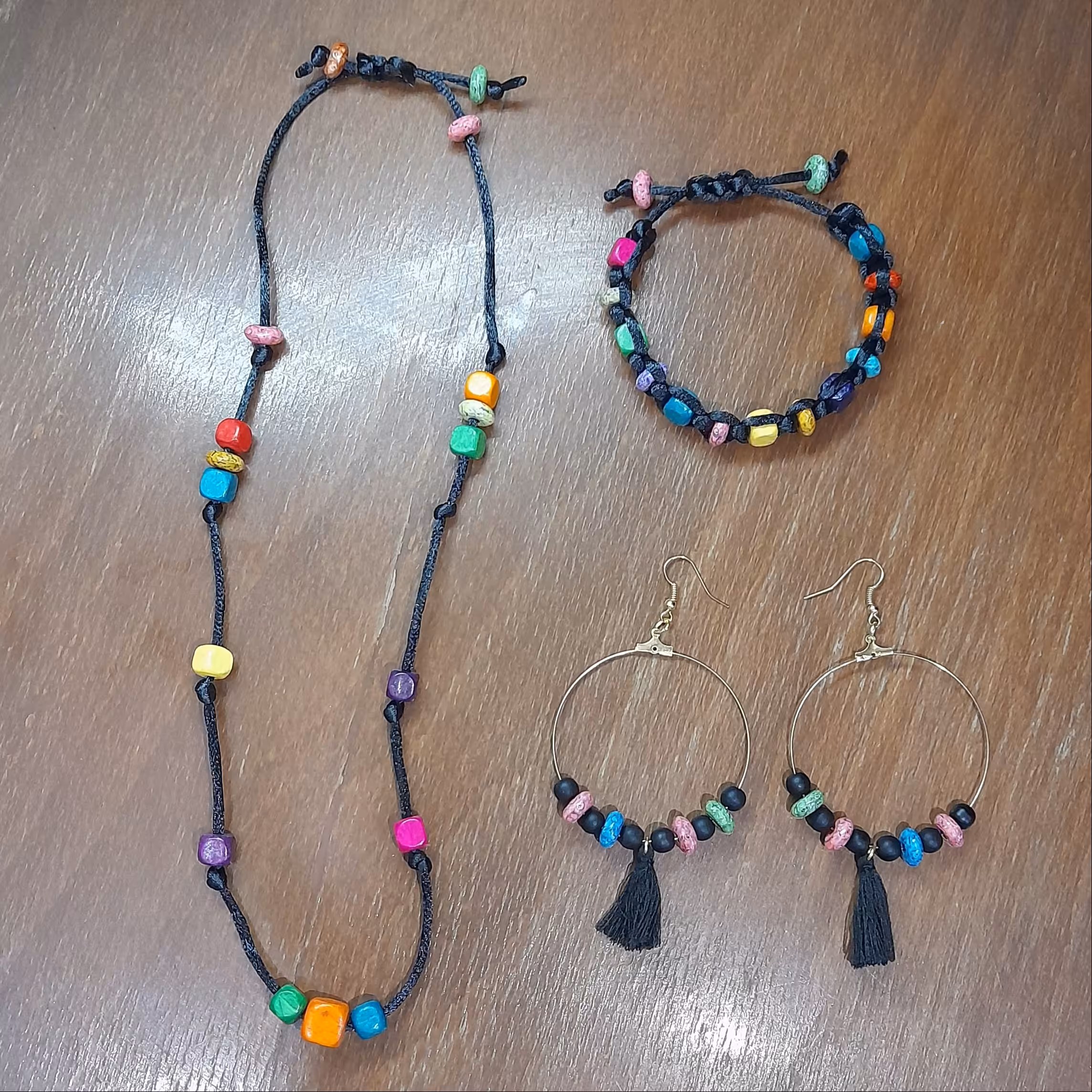 سِت گردنبند،گوشواره، دستبند