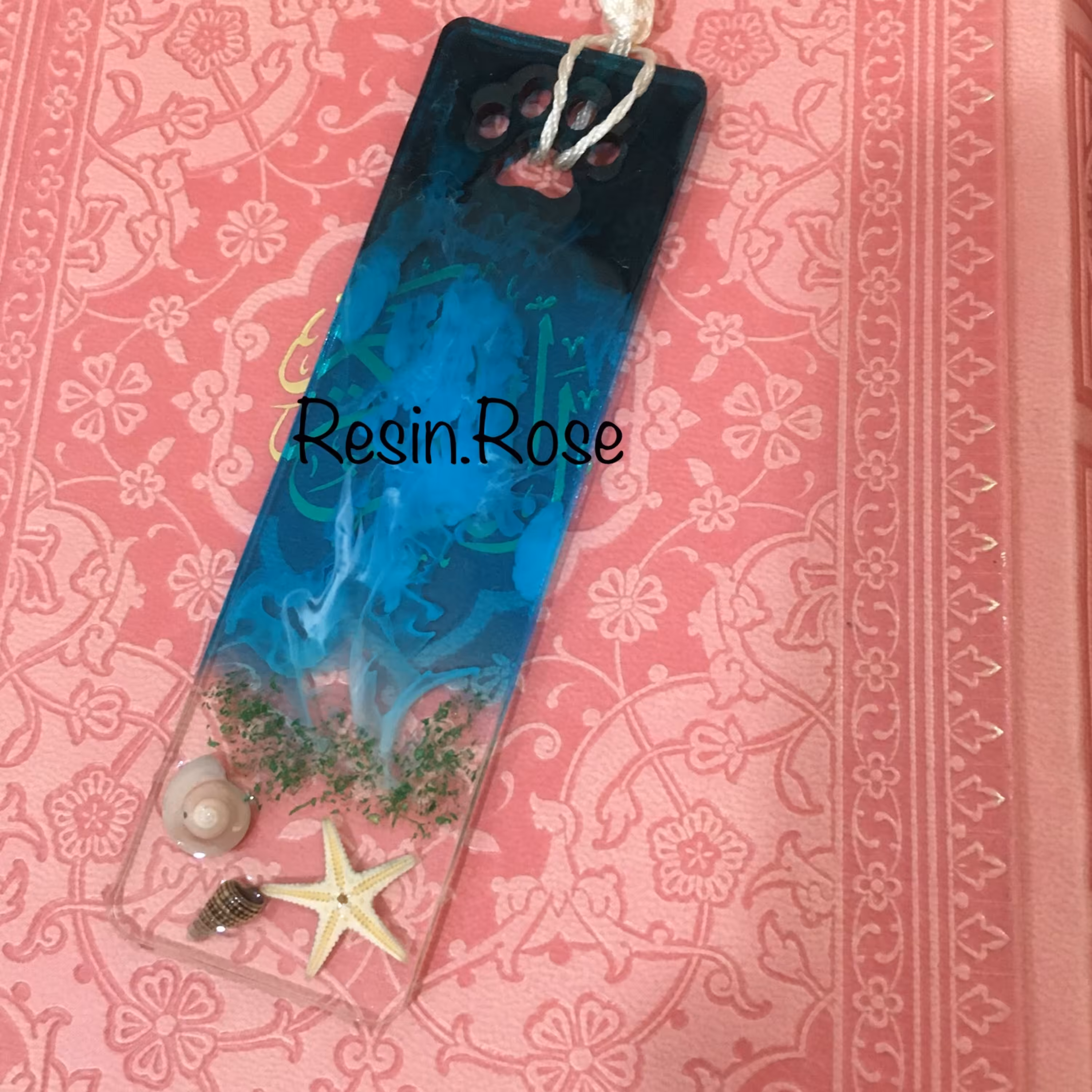 بوک مارک (نشان کتاب) طرح دریا به طول10