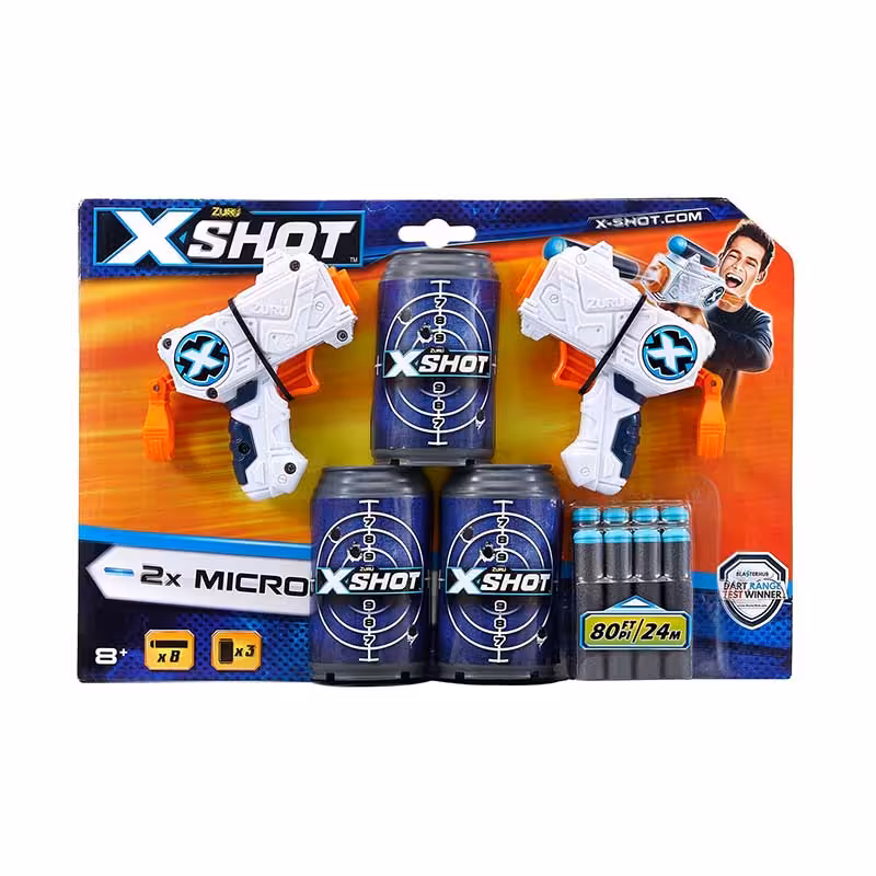 تفنگ اسباب بازی دو عددی مدل 3621