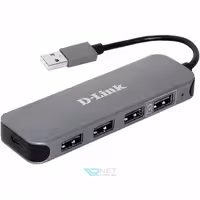 هاب 4 پورت USB0.2 دی لینک مدل D-Link DUB-H4