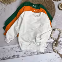 بلوز پسرانه و دخترانه سایزو40و45و50و55جنس پنبه دورس در 6رنگ زیبا 