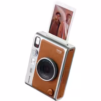 خرید دوربین چاپ سریع FUJIFILM INSTAX MINI EVO Camera Brown با بهترین قیمت