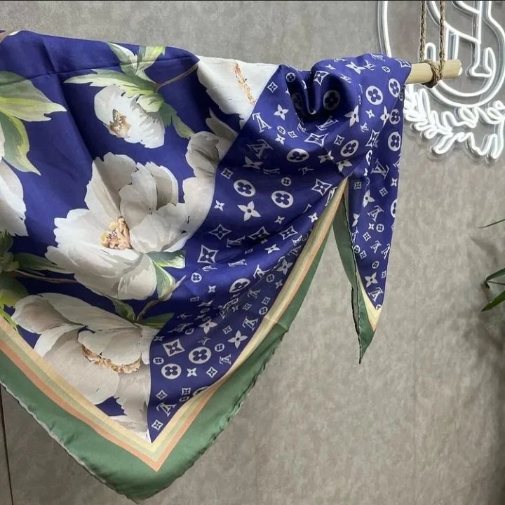 روسری سوپر نخ قواره 140 کد 3050