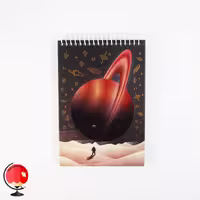 دفتر یادداشت خبرنگاری طرح زحل کینگ