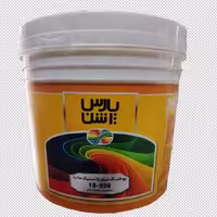 رنگ نیم پلاستیک سفید  پارس اشن کد 930 دبه 12 کیلویی 