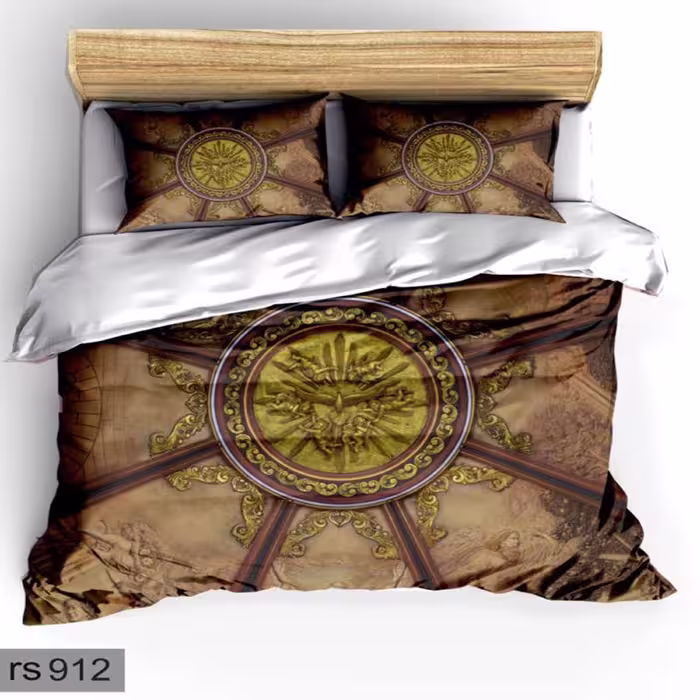 سرویس روتختی 2 نفره تنسل چاپی برندترک لند(Turk Land) rs 912