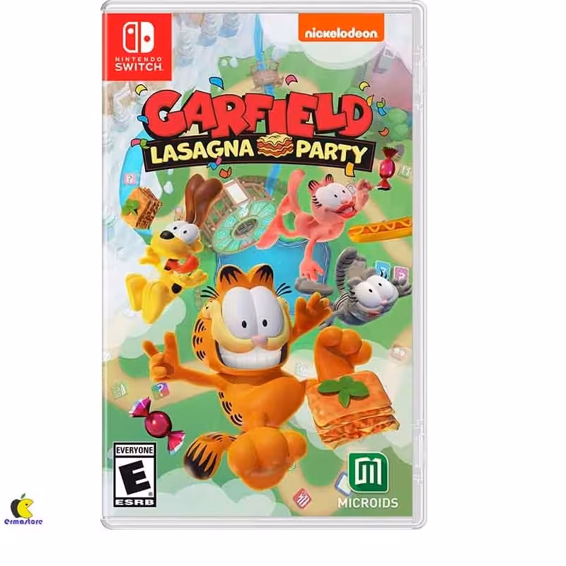  بازی گارفیلد لازانیا پارتی  برای نینتندو سوییچ Garfield Lasagna Party 