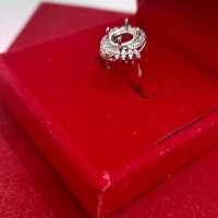 رکاب نقره بچگانه بدون نگین