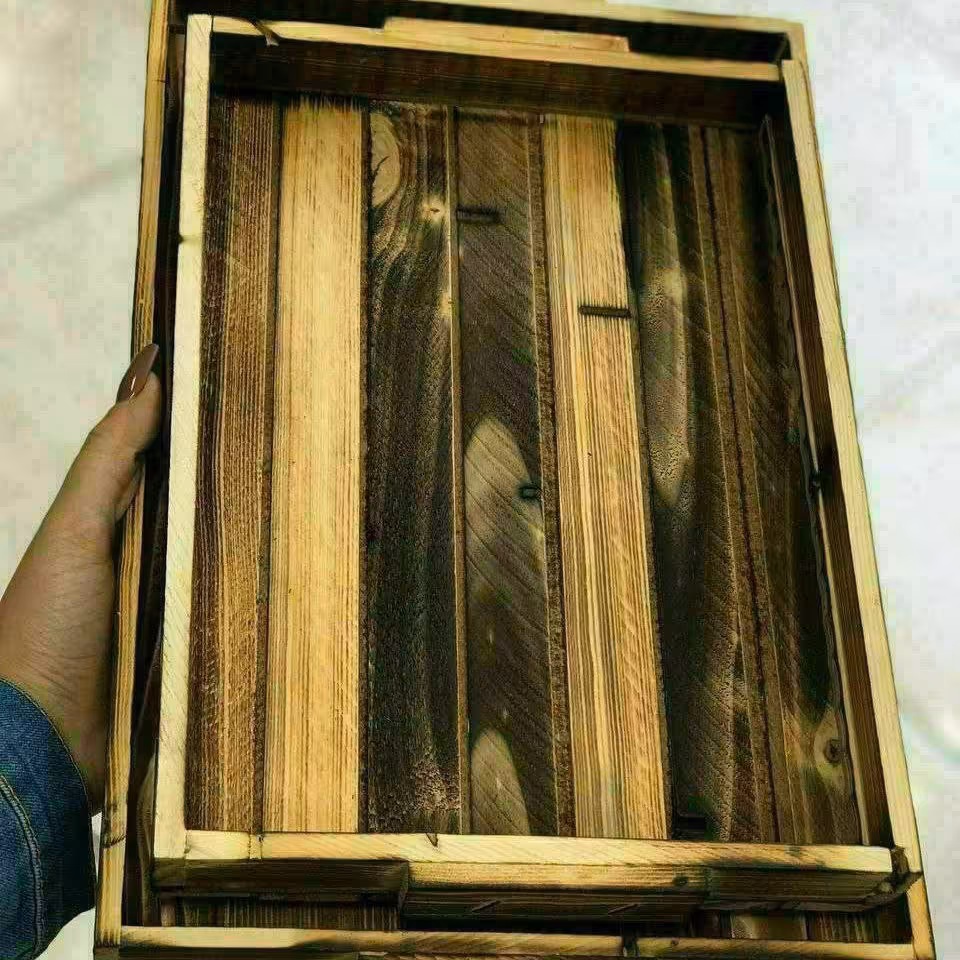 سینی چوبی جفتی