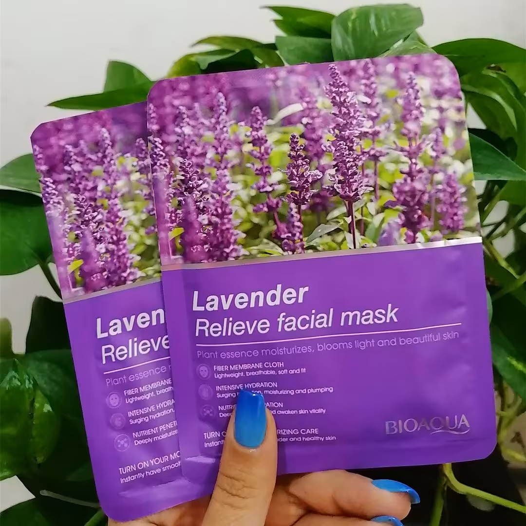 ماسک ورقه ای لاوندر (اسطوخودوس)  بیوآکوا