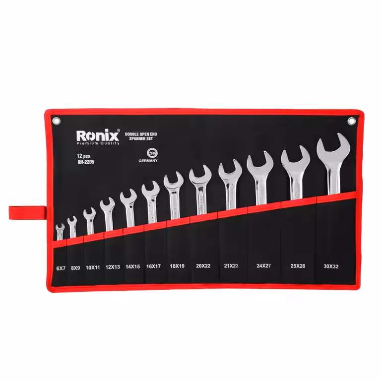 آچار سری 12 عددی دوسرتخت کیفی رونیکس مدل  RH-2205