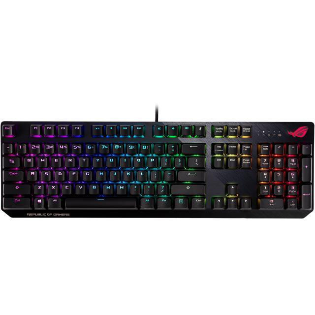 کیبورد مخصوص بازی ایسوس مدل ROG Strix Scope Deluxe - کالاوما