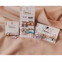 پک بدلیجات پینترستی پک بدلیجات شامل پک گوشواره پروانه پک گوشواره قلب و پک انگشتر پروانه گوشواره پروانه مناسب هدیه و کادو