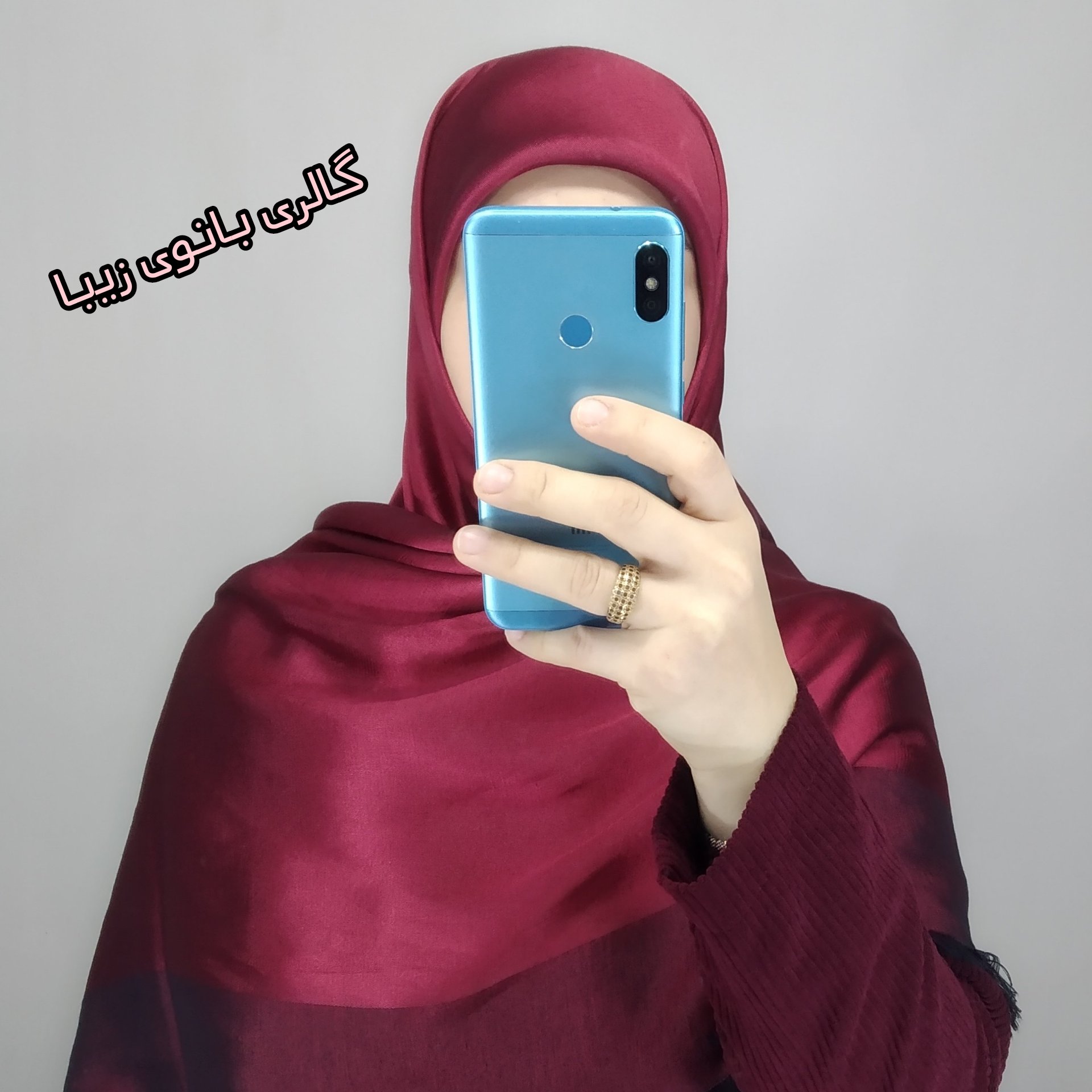 روسری بامبو دو رو