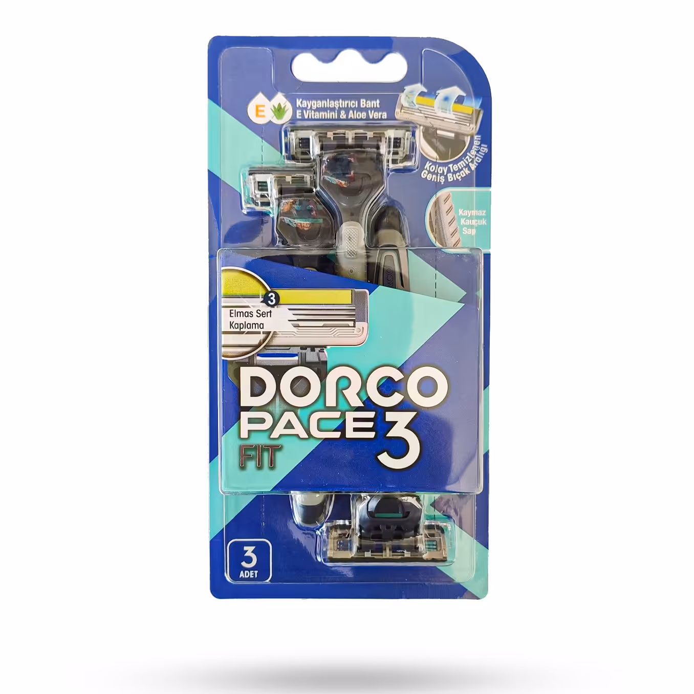 خودتراش مردانه دورکو مدل Pace 3 بسته 3 عددی