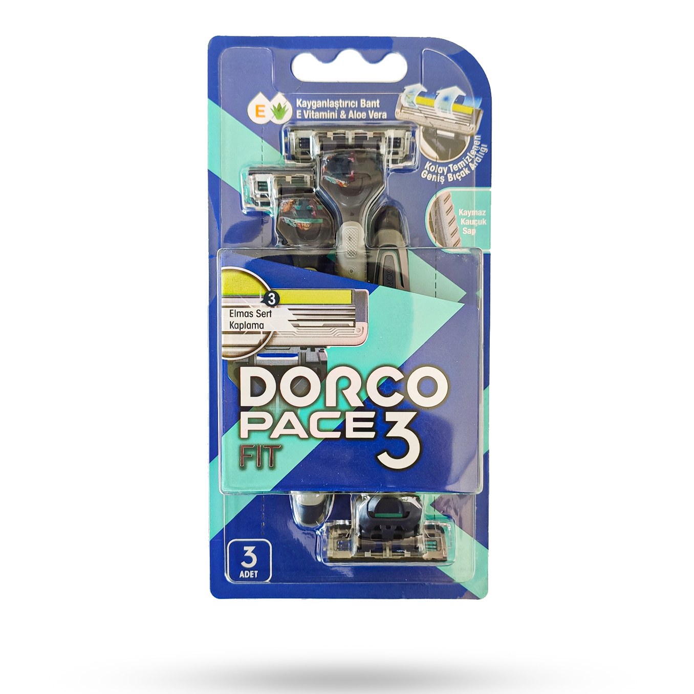 خودتراش مردانه دورکو مدل Pace 3 بسته 3 عددی