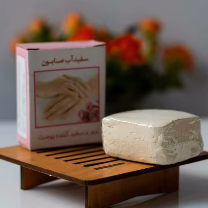 صابون سفیدآب، کوچک، سفیدکندده، شاداب کننده، مناسب برای همه سنین