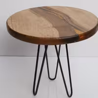 میز پذیرایی چوب گردو درجه 1  سایز 60-70