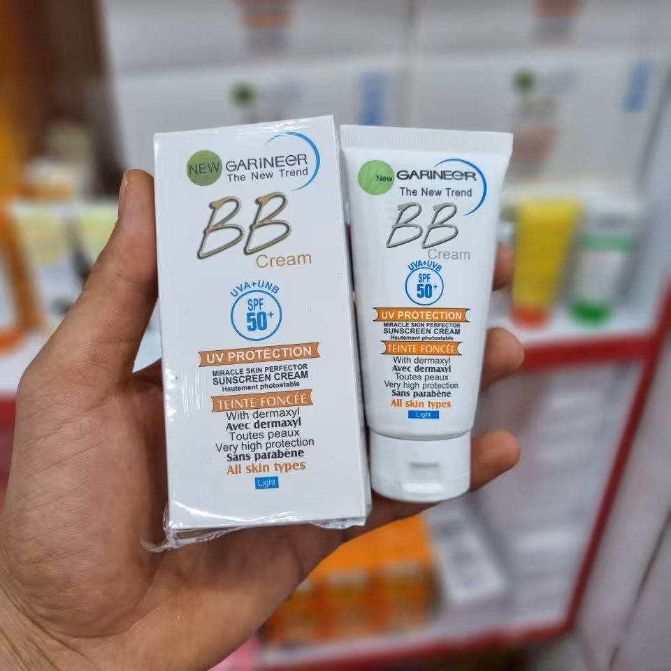 بی بی کرم ضد افتاب  بی رنگ  spf50 اصل فرانسه