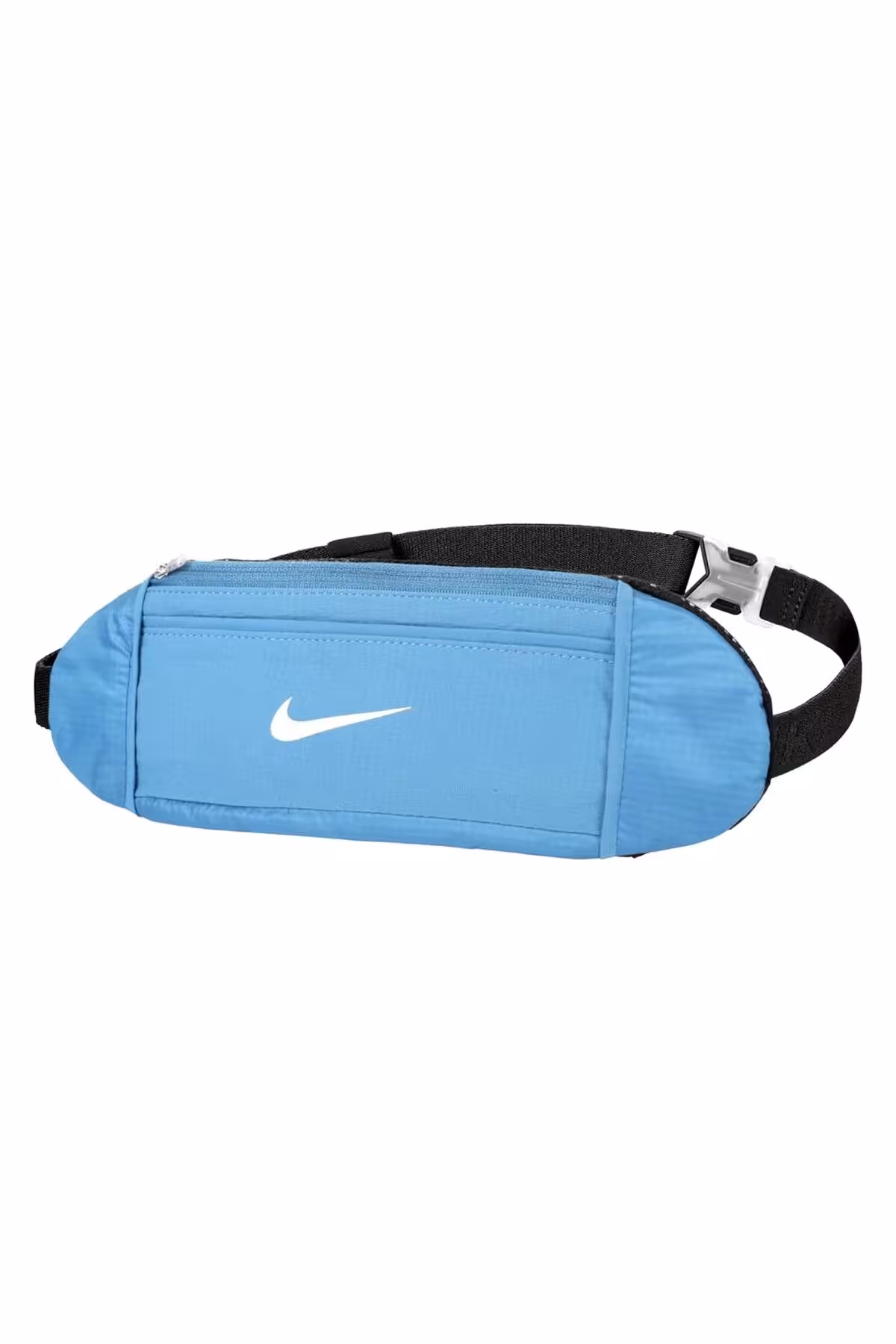کیف ورزشی آبی مردانه و زنانه بسته کمر چلنجر کوچک RiftBlue مشکی Silver OSFM یک اندازه 10 Nike