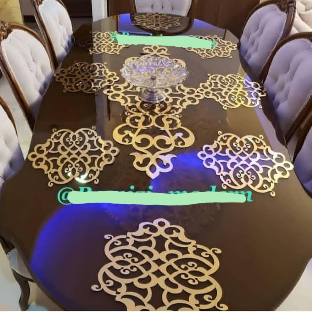 زیر بشقابی سایز 30 چرم