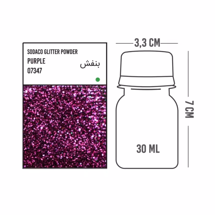 پودر اکلیلی بنفش سوداکو حجم 30 میلی لیتر کد 07347