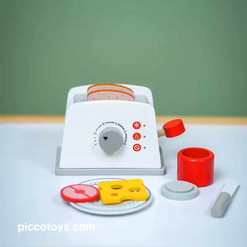 اسباب بازی چوبی ست توستر مدل AK2813