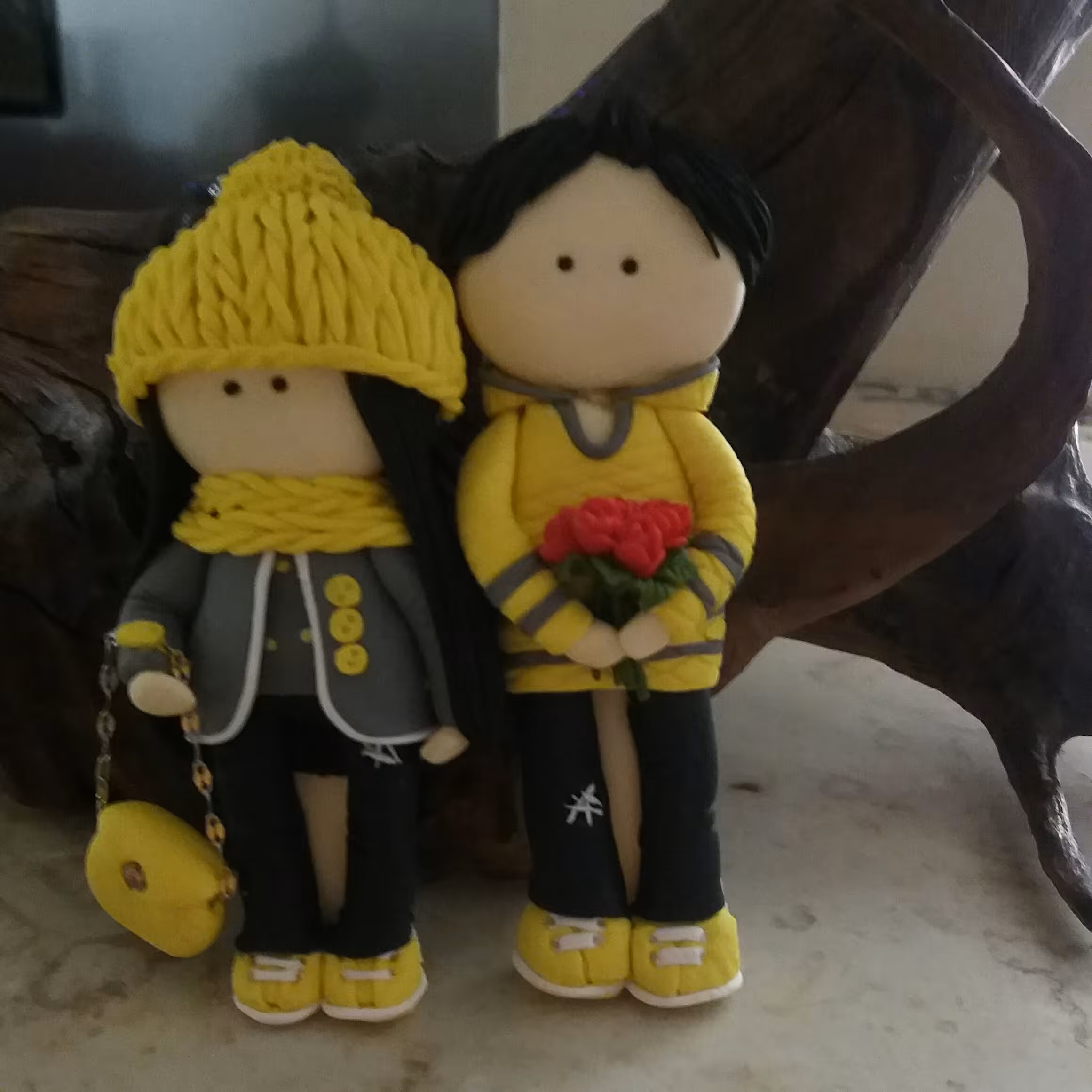 مگنت عروسکی زوج خوشبخت