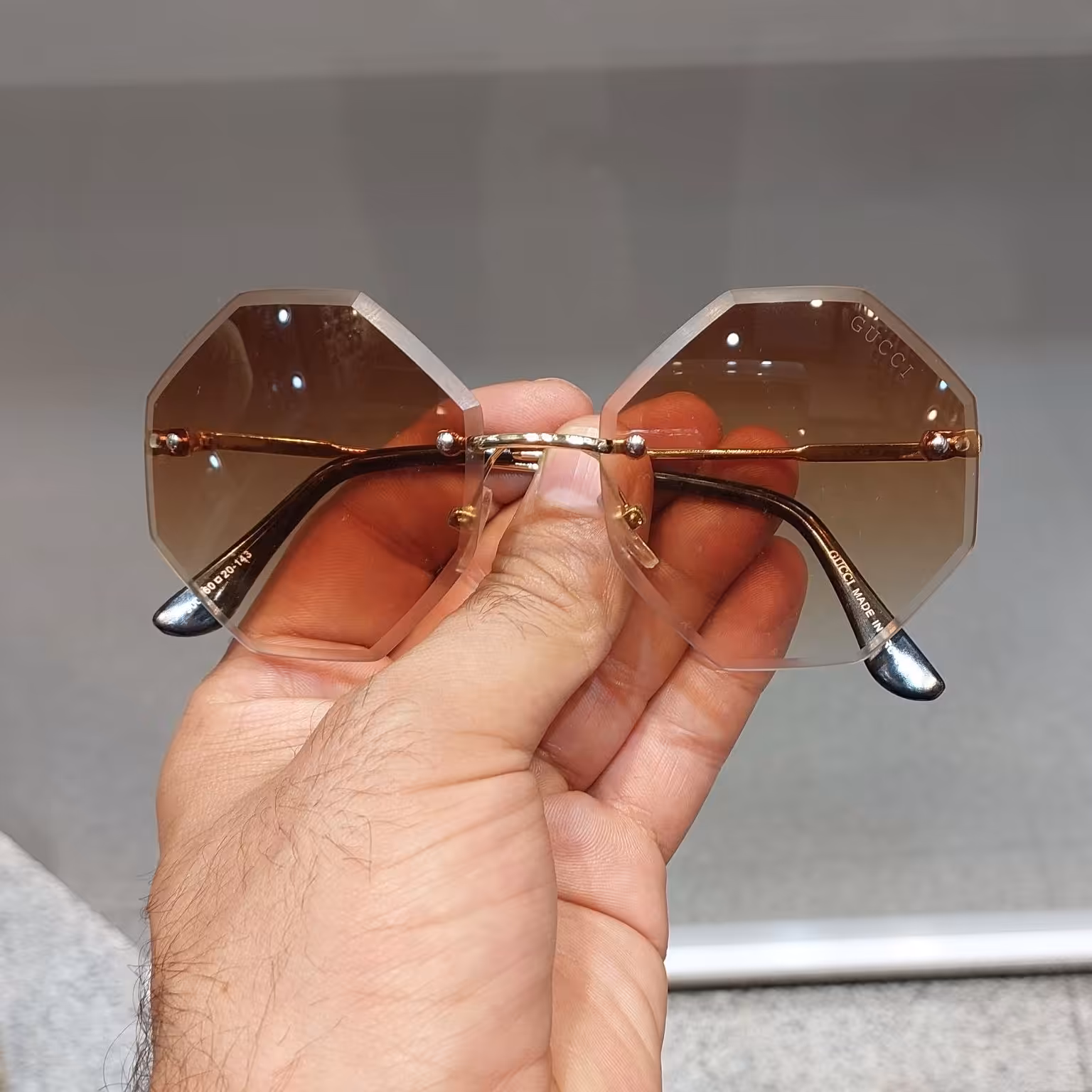 عینک آفتابی هشت ضلعی (چند رنگ)