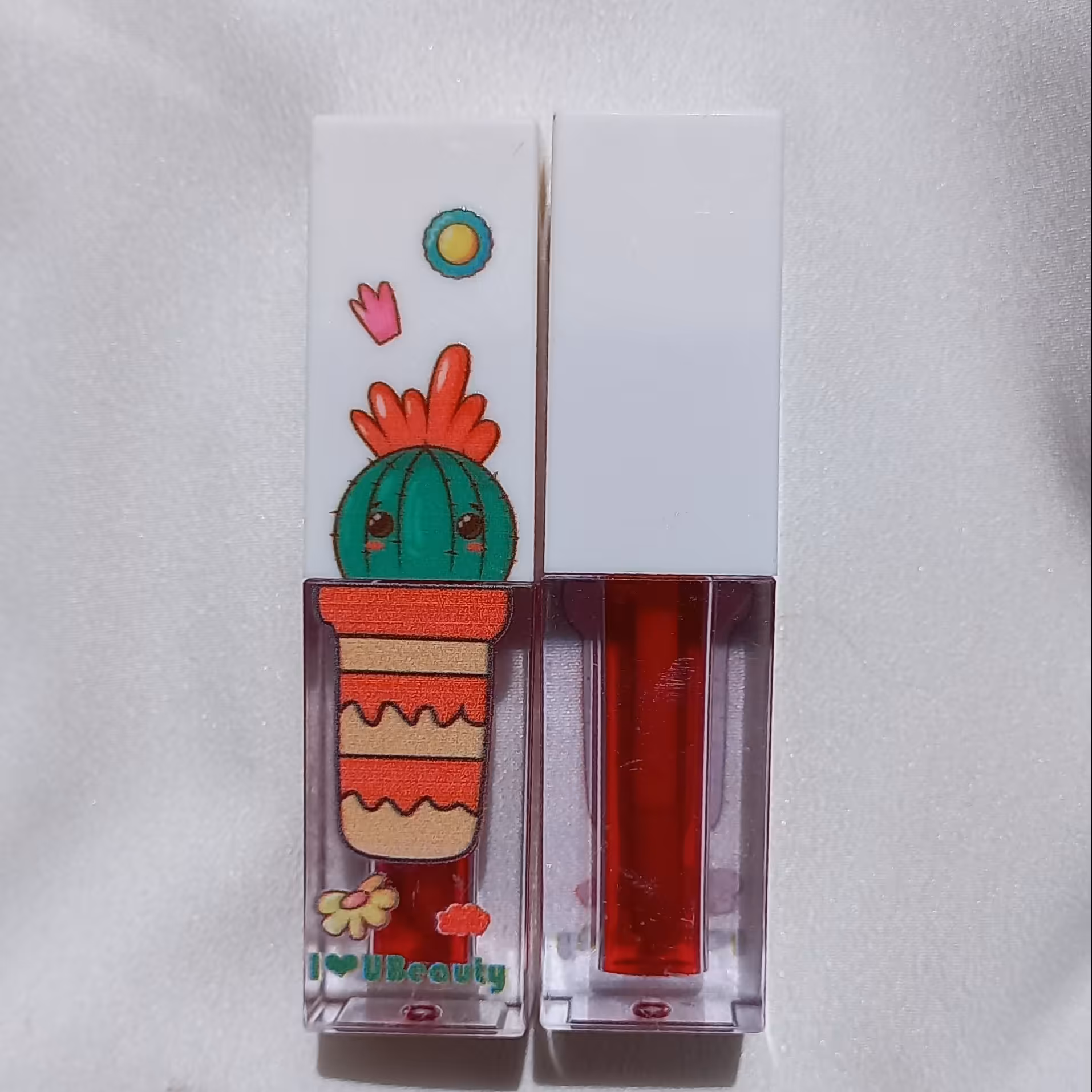 تینت لب طرح کاکتوس شماره 1