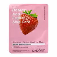 ماسک ورقه ای صورت حاوی عصاره توت فرنگی سادور SADORE