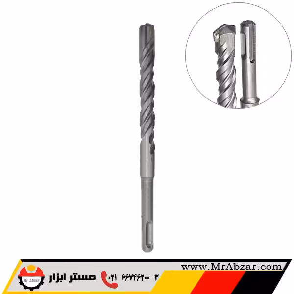 مته الماسه چهار شیار سایز 160×16 میلی متر