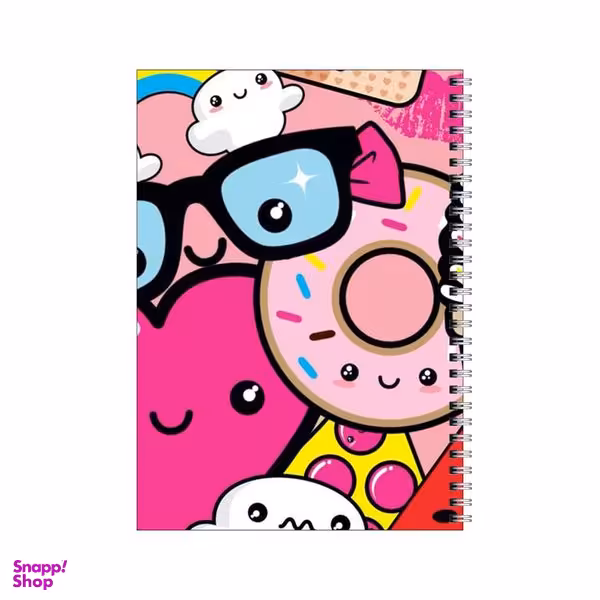 دفتر مشق 50 برگ بامبیلیپ طرح بک گراند خوشمزه کد 0331744