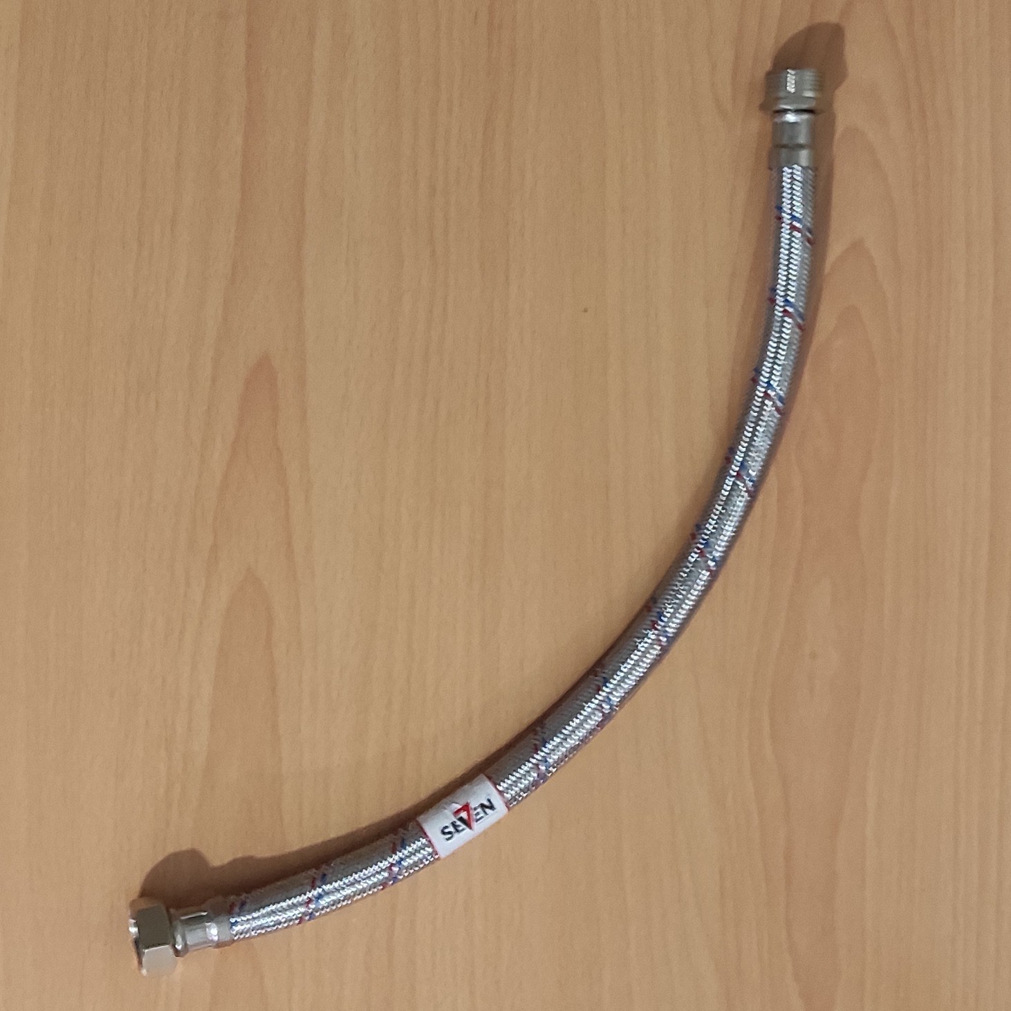 شیلنگ پکیچ و آبگرمکن دیواری 3.4 یک سر مهره ( 50 سانتیمتر )