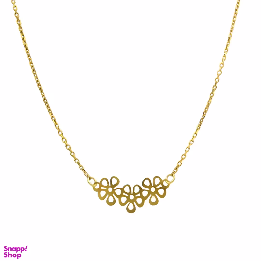 گردنبند طلا 18 عیار زنانه مانچو کد sfgs025