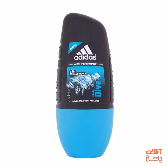 رول ضد تعریق مردانه آدیداس مدل Ice Dive حجم 50 میلی‌ لیتر