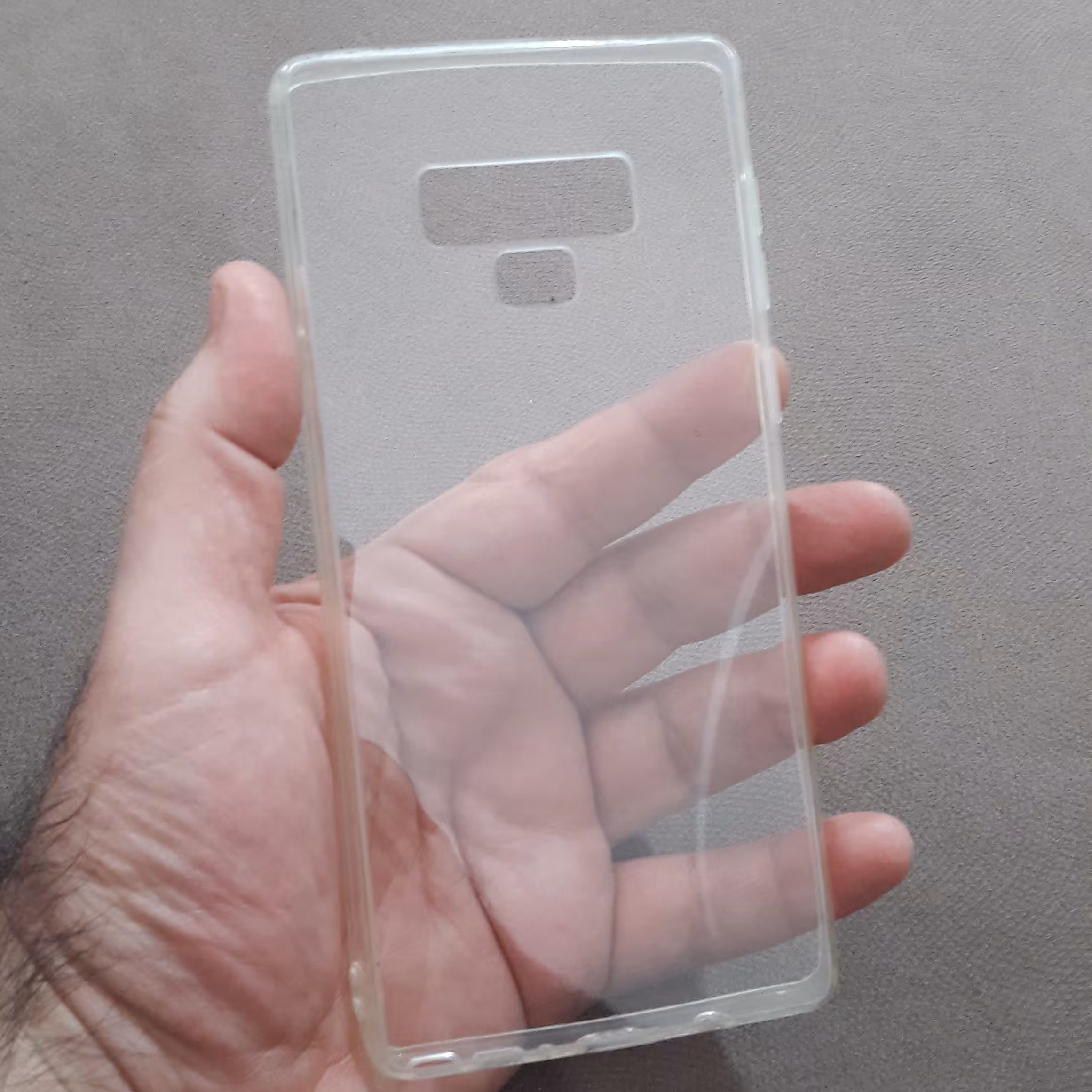 قاب تلقی شیشه ای دور ژله ای سامسونگ نوتNote9