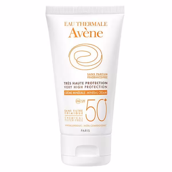 Avene mineral cream ضد آفتاب مینرال اون spf 50