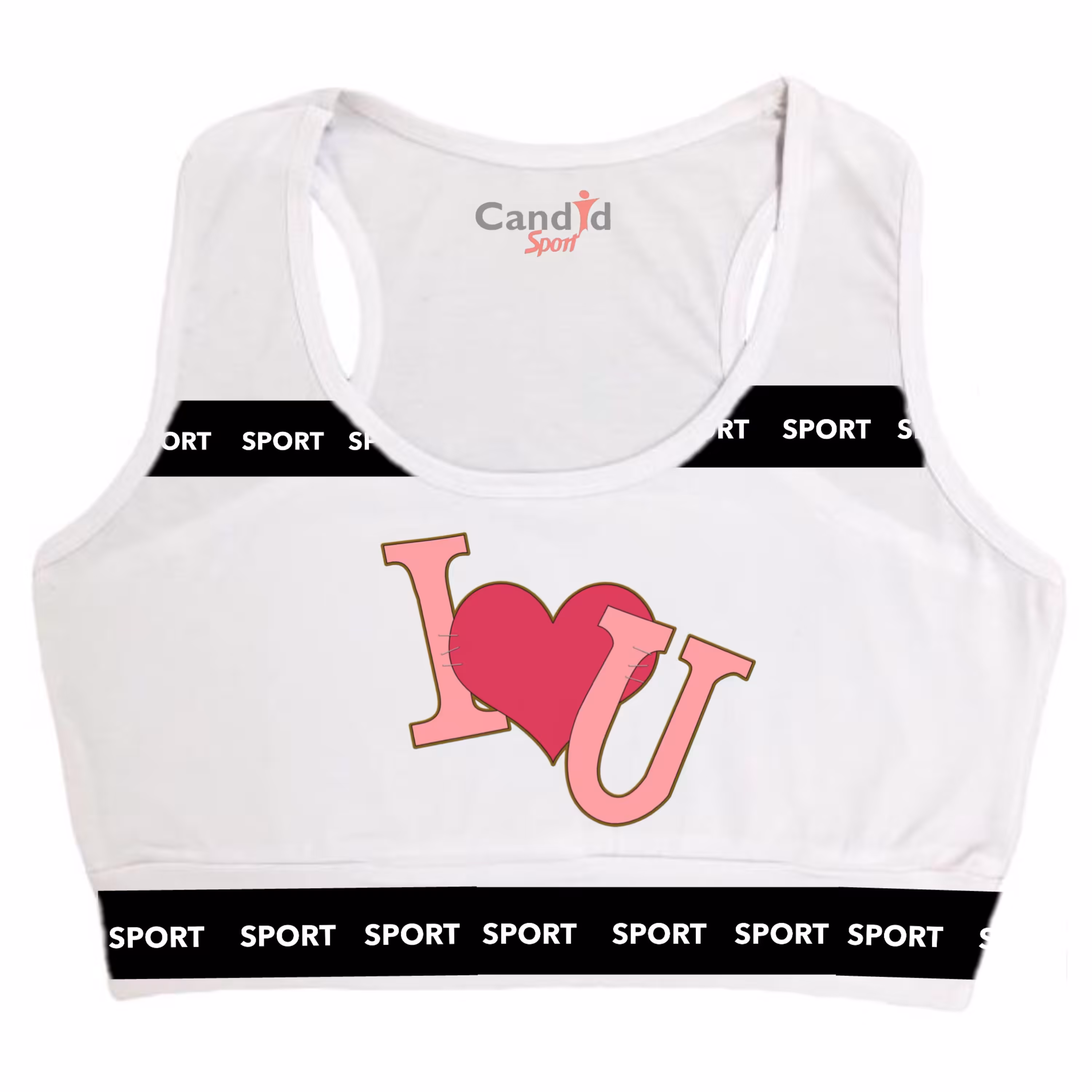 تاپ نیم تنه سفید زنانه کد 72