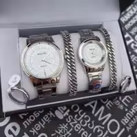 ساعت ست  والار  با دستبند و انگشتر رنگ ثابت کیفیت عالی