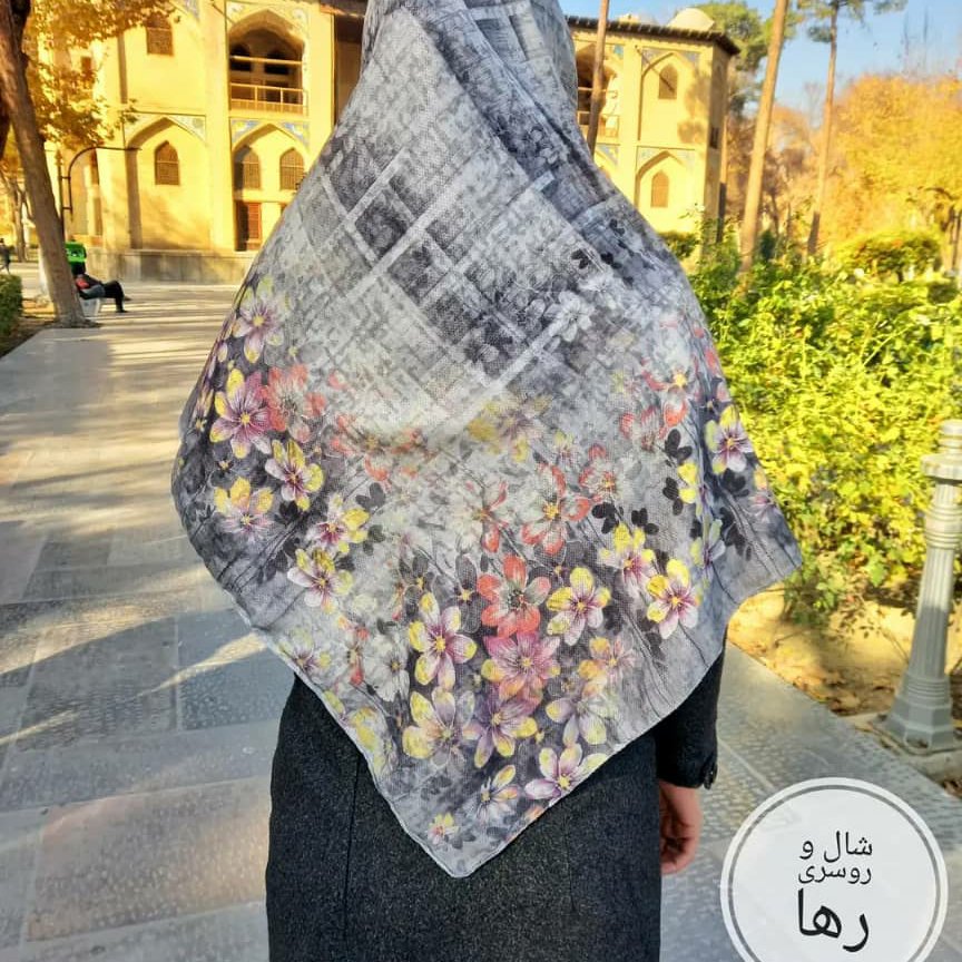روسری نخی دور دوخت شده 140