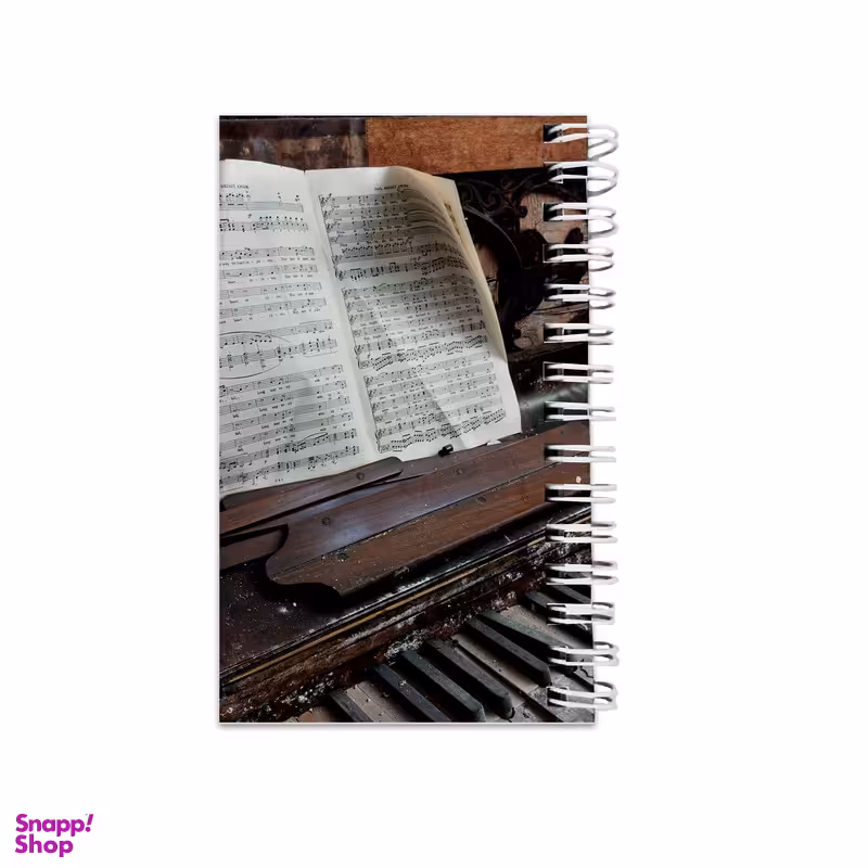 دفترچه یادداشت مدل to do list طرح پیانو کد 1736453