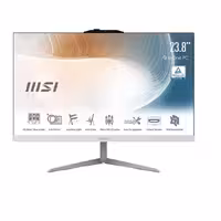 کامپیوتر AM242P All in one ام اس آی 24 اینچی پردازنده Core i7 1260P رم 16GB حافظه 500GB SSD گرافیک Intel FHD