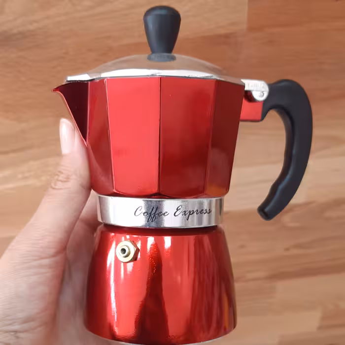 قهوه جوش دوکاپ رنگی