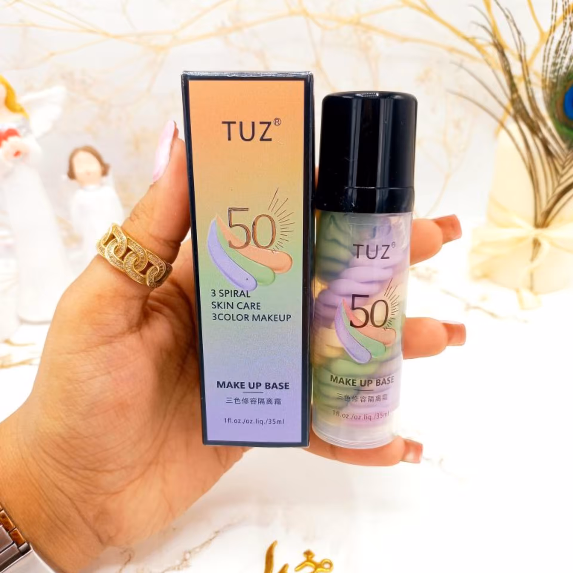 پرایمر رنگین کمانی برند توز  بسیار زیبا مناسب هدیه